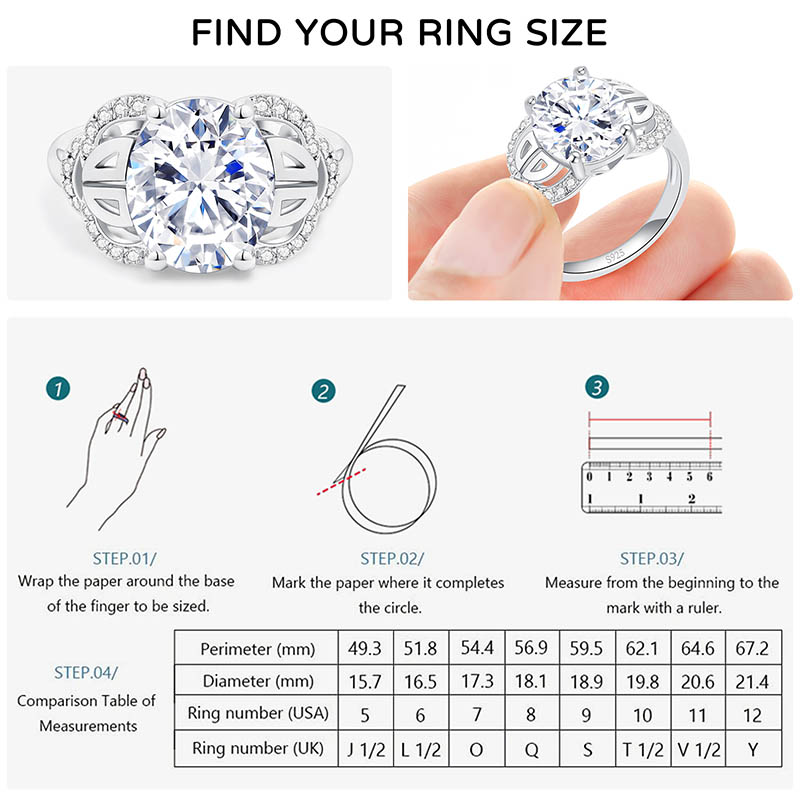5 CT Oval Cut Cubic Zirconia Engagement Ring